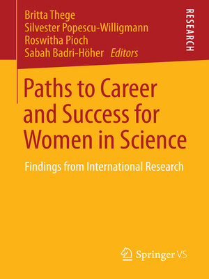 cover image of Paths to Career and Success for Women in Science
